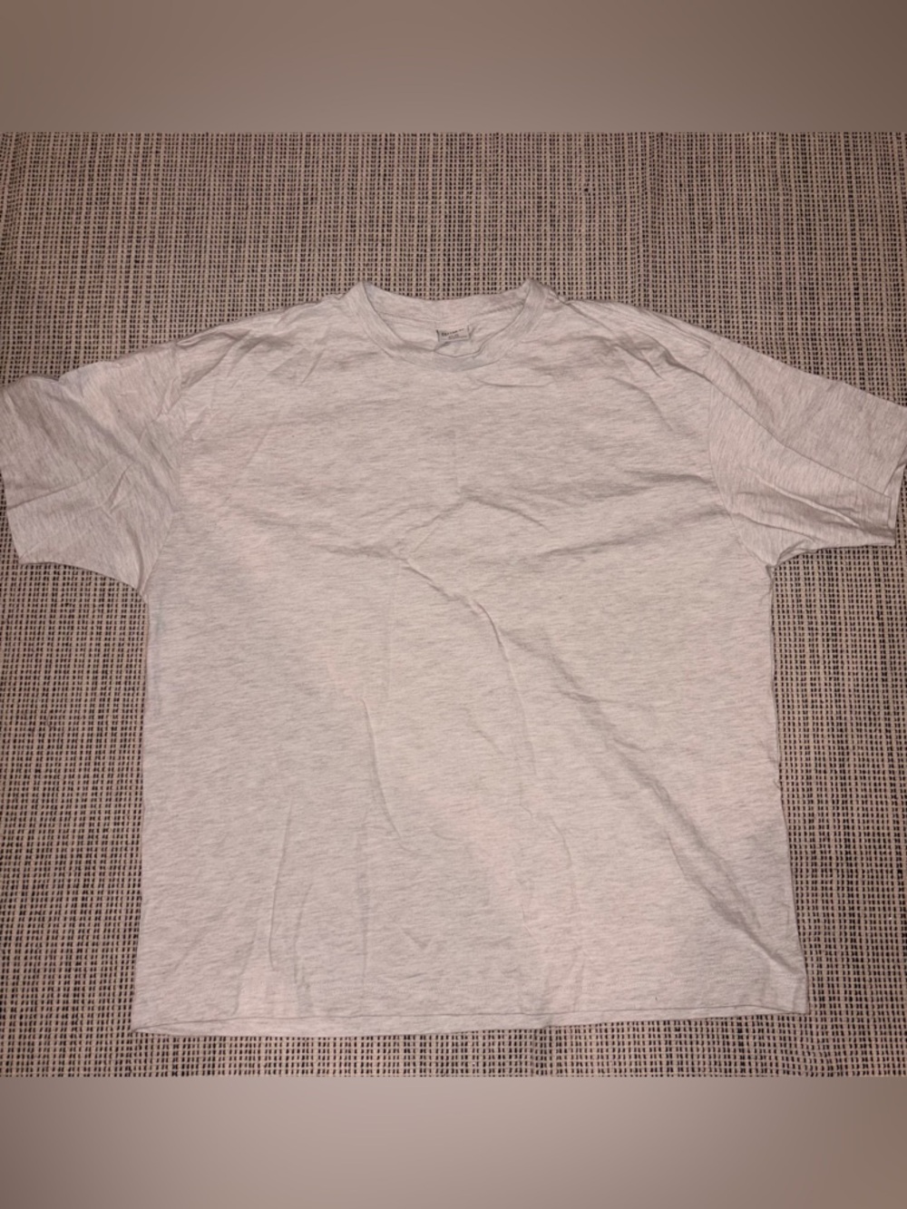 COTTON ON Men's Box Fit T-Shirt Size XL In Grey Marl